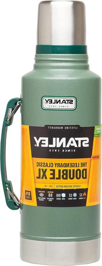 Legendary Thermosfles 1.9L Hammertone Green Houdt Warm Koud 32 Uur Roestvrijstaal BPA-Vrij Vaatwasserbestendig Lekvrije Dop Mok