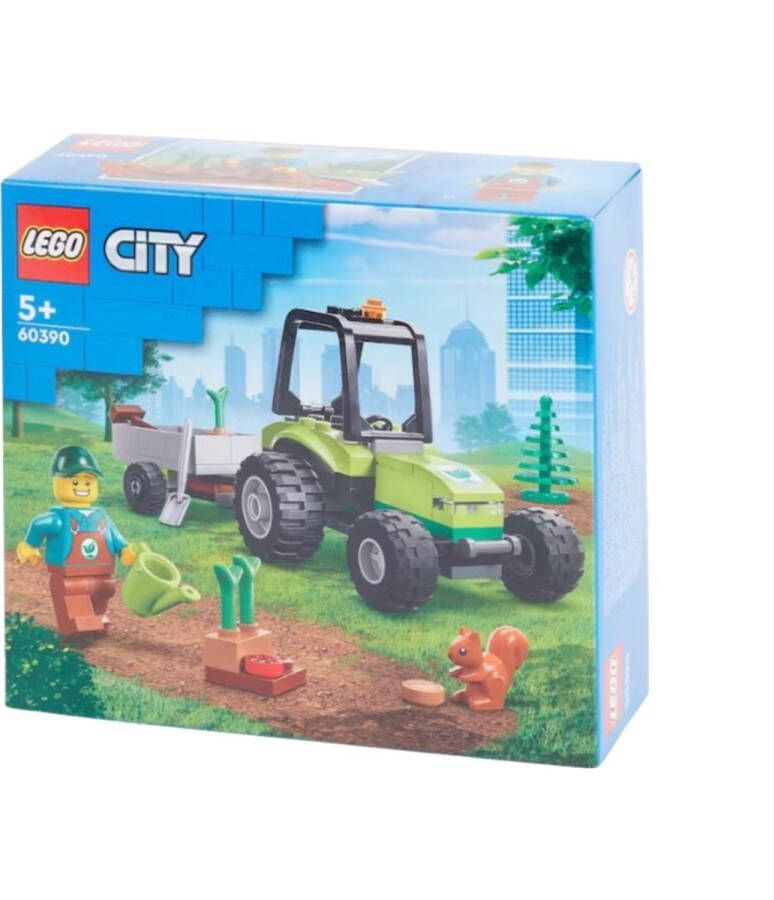 LEGO City Park Tractor Voor Kinderen van 5+ Jaar Een Groene Wereld van Bouw- en Speelplezier