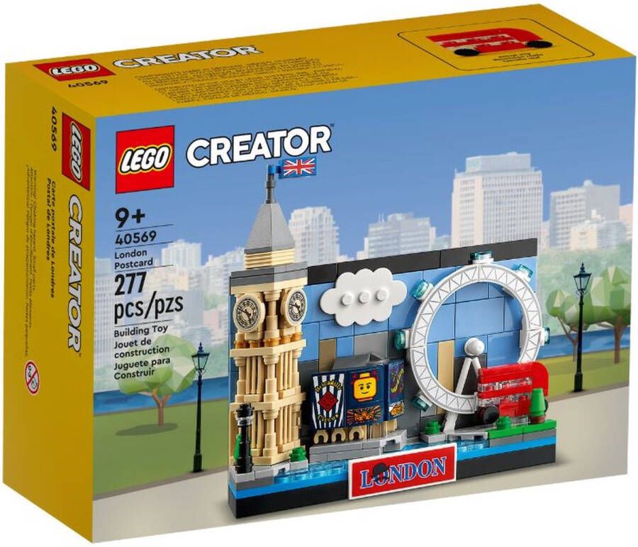 Lego Creator Ansichtkaart van Londen 40569
