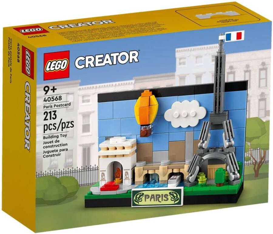 Lego Creator Ansichtkaart van Parijs 40568