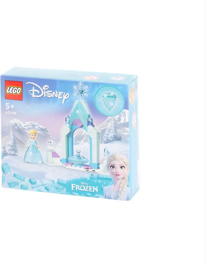 LEGO Disney Frozen Binnenplaats van Elsa's Kasteel Set Nr. 43199 Voor Kinderen van 5+ Jaar Beleef Magische Avonturen in de Wereld van Frozen