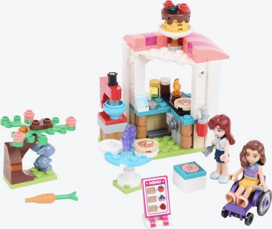 LEGO Friends Pannenkoekenrestaurant Complete keuken Gezellig terras Vanaf 6 jaar