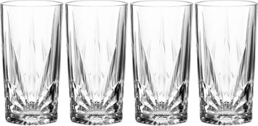 Leonardo Capri Longdrinkglas 390 ml 4 stuks