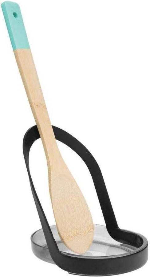 Lepelhouder Keukengereihouder Metaal Kunststof Kooklepelhouder Matzwart