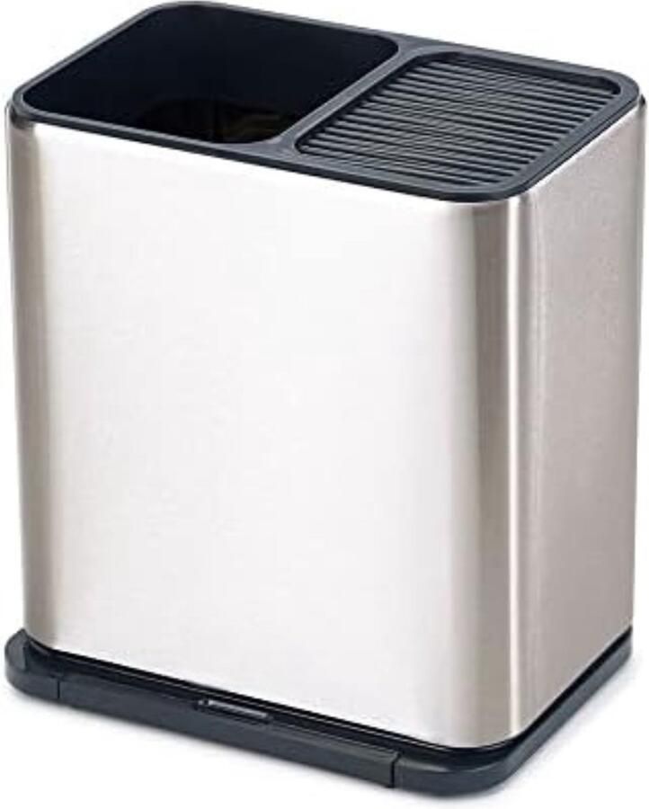 Lepelpot Spatelpot Utensils pot Keukengerei houder Keukengerei pot 13D x 18W x 20H cm Roestvrij Staal