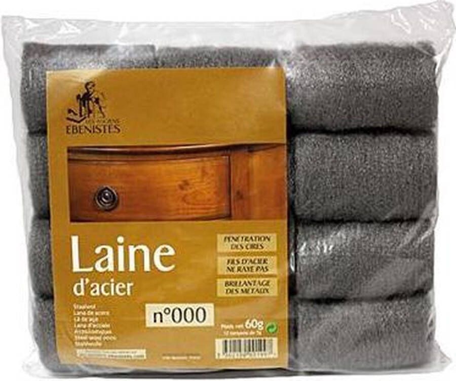 Les Anciens Ebénistes Staalwol Pad N°000 60gr
