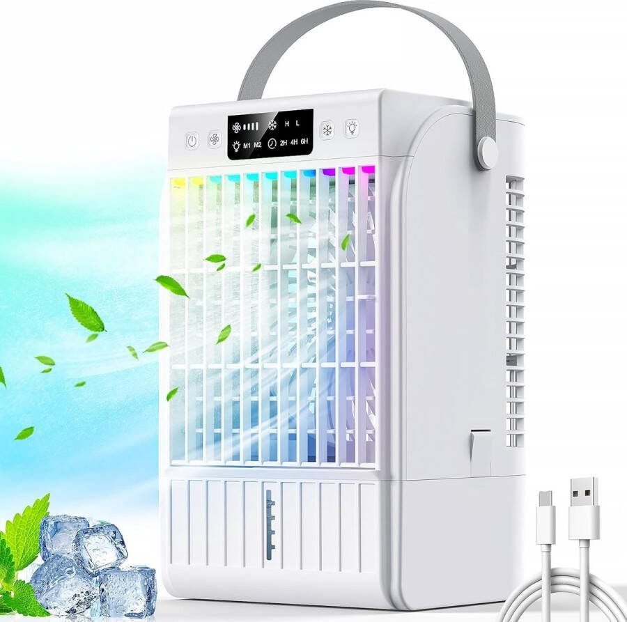 Lexium Mini airco Kleine airco Mini airconditioning Mini aircooler Luchtkoeler Draagbare min airco Aircooler