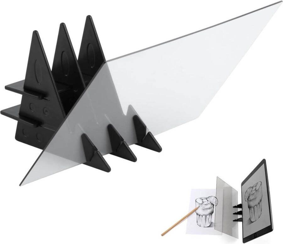 Lichtkopieerblok Tekentafel Optisch Beeld 135x20cm voor Telefoon en Tablets Optische Reflectie Schetsgereedschap voor Kinderen Studenten Kunstenaars Tekenbord