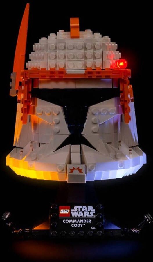 Light My Bricks Verlichtingsset geschikt voor LEGO Star Wars Clone Commander Cody Helmet 75350