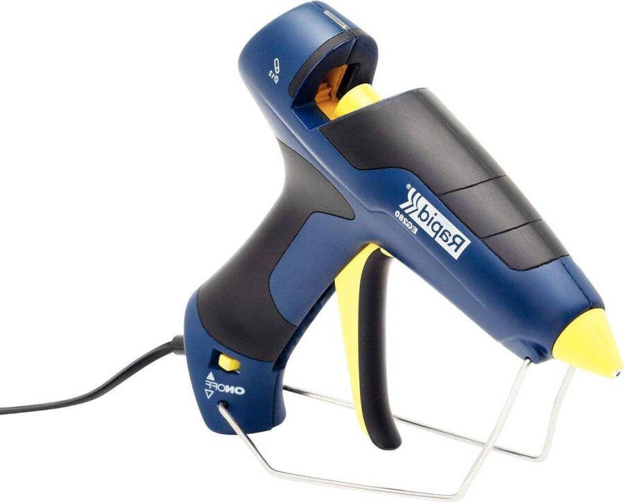 Lijmpistool 12mm voor Montage en Grotere Klussen met Vaste Standaard en 4-Vinger Trekker Rapid