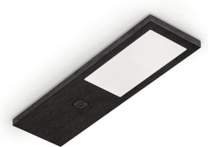 Livello LED Keukenverlichting Onderbouw- nislamp lamp met schakelaar zwart Onderbouwlamp