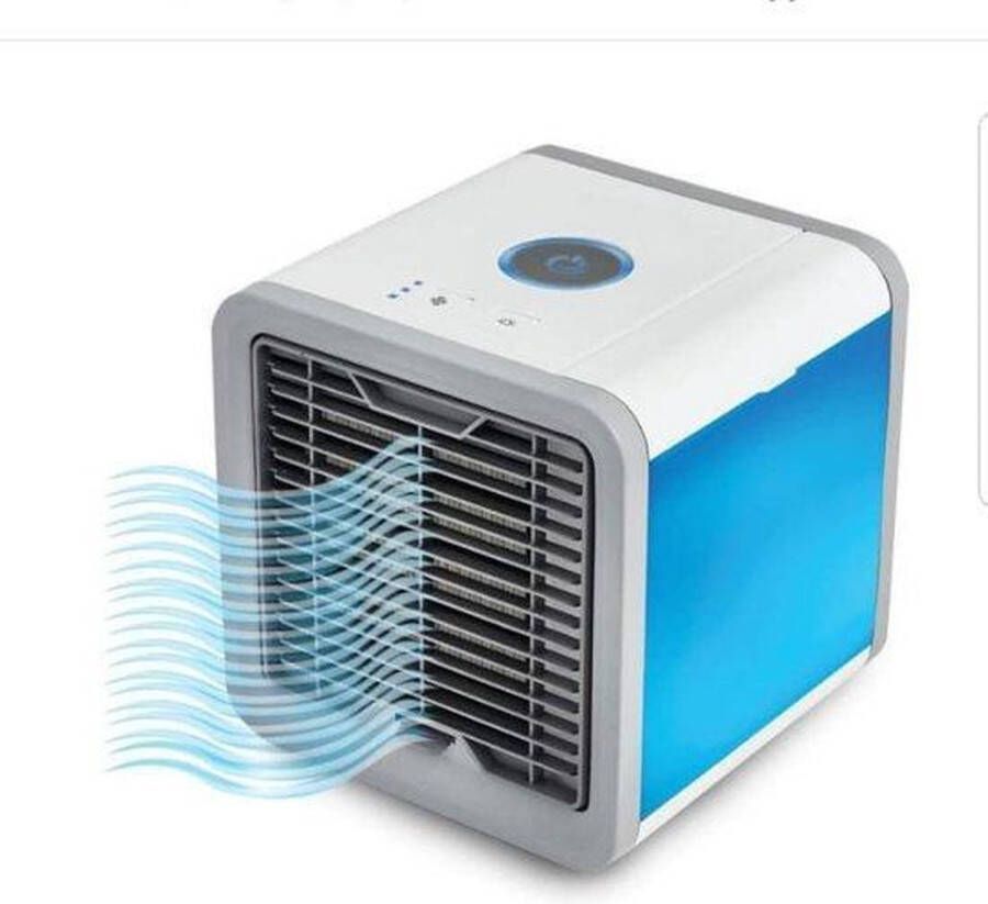 Arctic Air Livington – mobiele aircooler met waterverdampingsfilter – mini ventilator met 3 koelniveaus en 7 moodlights – luchtkoeler met tankvolume voor 8 uur