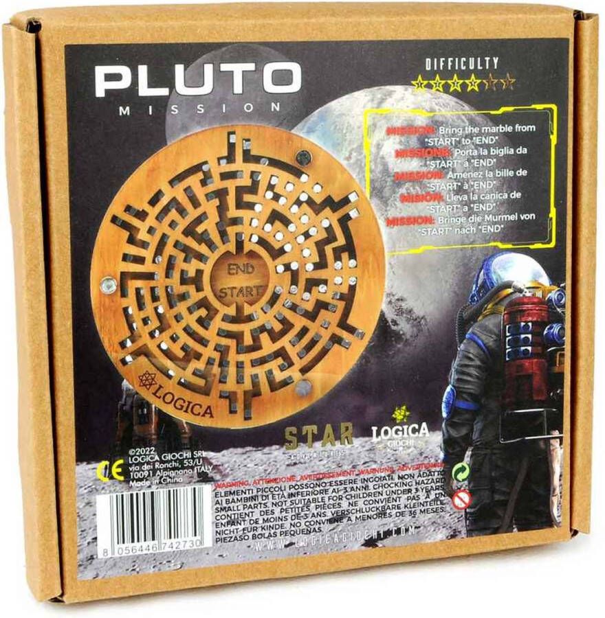 Logica Giochi Houten Breinbreker Star Adventerus Mission Pluto 14 5×14 5×2 5cm