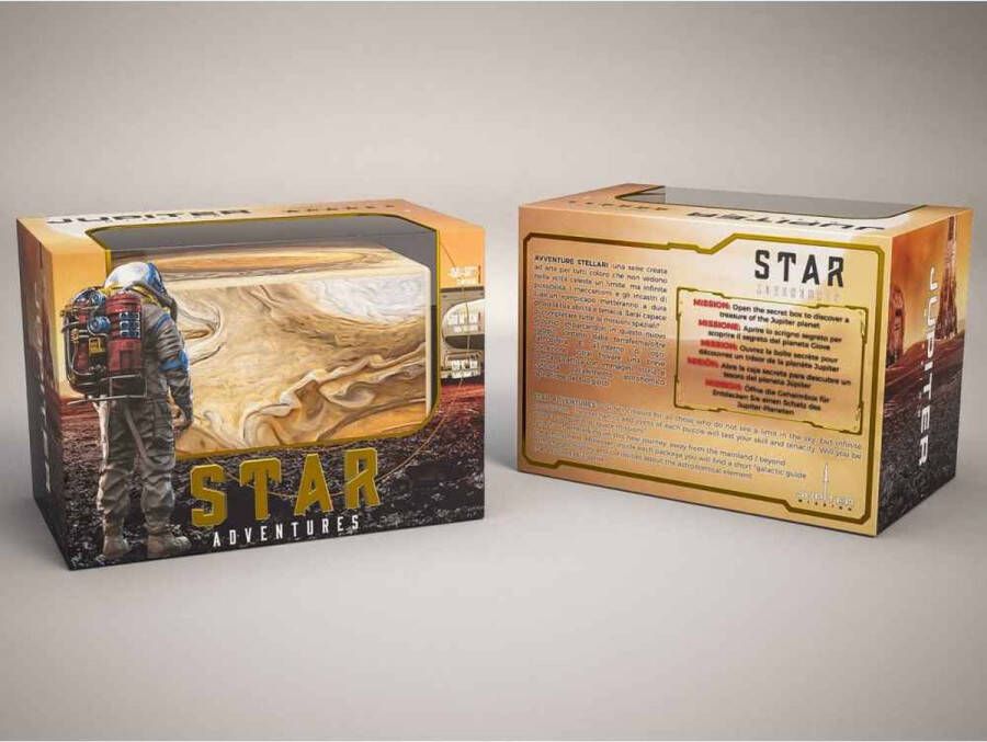 Logica Giochi Houten Breinbreker Star Adventures Mission Jupiter 8x6x5cm