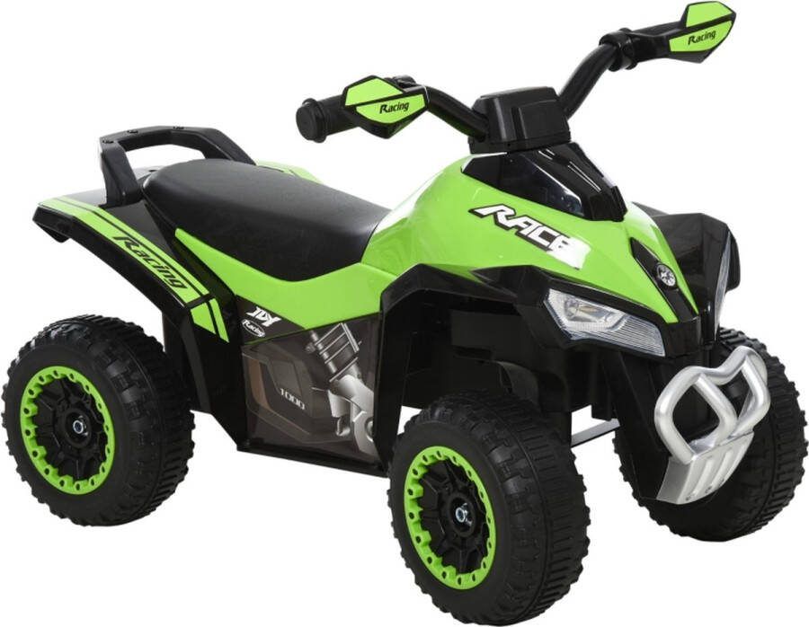 Loopauto met muziek Loopfiets Quad Speelgoed Kinder auto Groen 67 5 x 38 x 44 cm