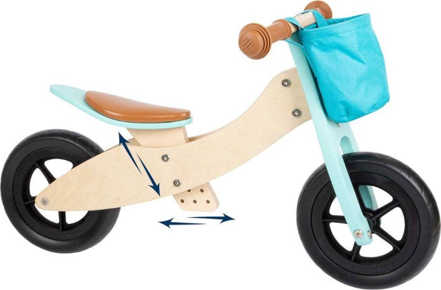 Loopfiets 1 Jaar Met Duwstok