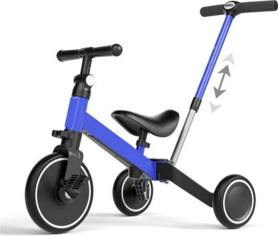 Loopfiets 1 Jaar Met Duwstok Driewieler Met Duwstang Loopwagen 1 Jaar
