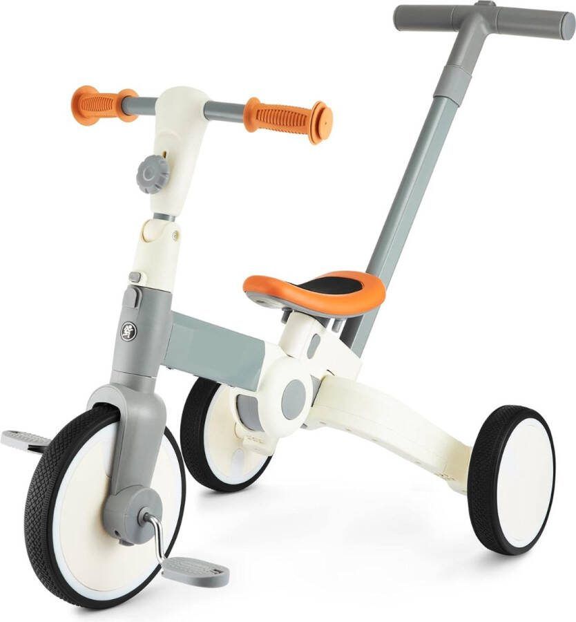 Loopfiets 1 Jaar Met Duwstok Driewieler Met Duwstang Loopwagen 1 Jaar