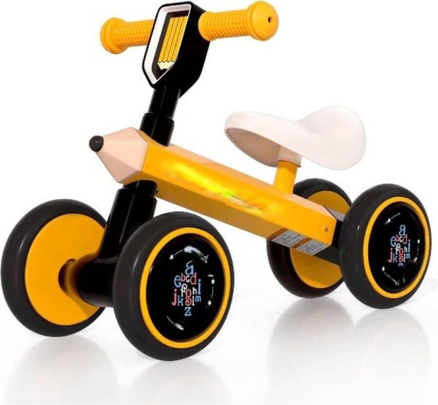 Loopfiets 1 Jaar Met Duwstok Loopwagen 1 Jaar
