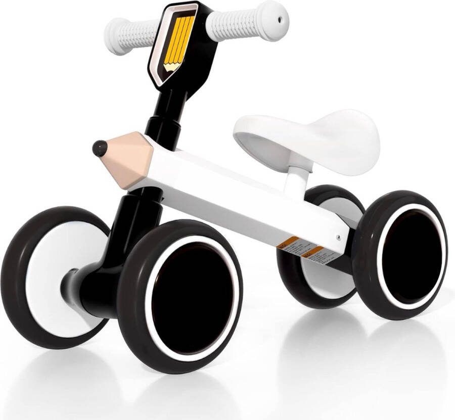 Loopfiets 1 Jaar Met Duwstok Loopwagen 1 Jaar