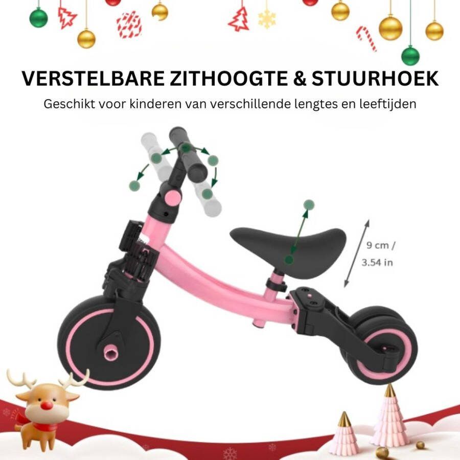 Loopfiets Kinderdriewieler Loophulp voor Kinderen