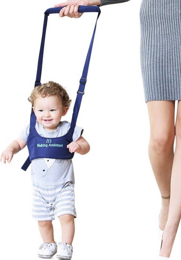 Loophulp Baby- Peuter Loophulp- Baby- Meisjes en Jongens- Baby Harnas- Navy Blue- Leren Lopen- Loophulp- Loop Ondersteuning- Loopwagen- Baby Cadeau- Lopen- Wandelen