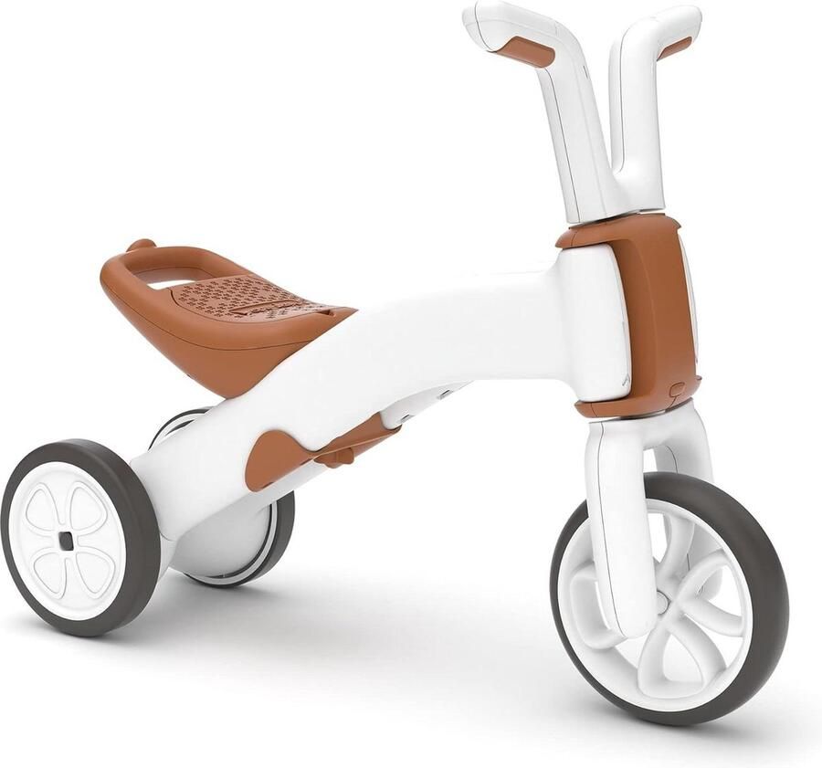 Loopwagen 2-in-1 om te zetten in een loopfiets verstelbare zitting camel stille duurzame wielen kinderen 1-3 jaar Loopwagen