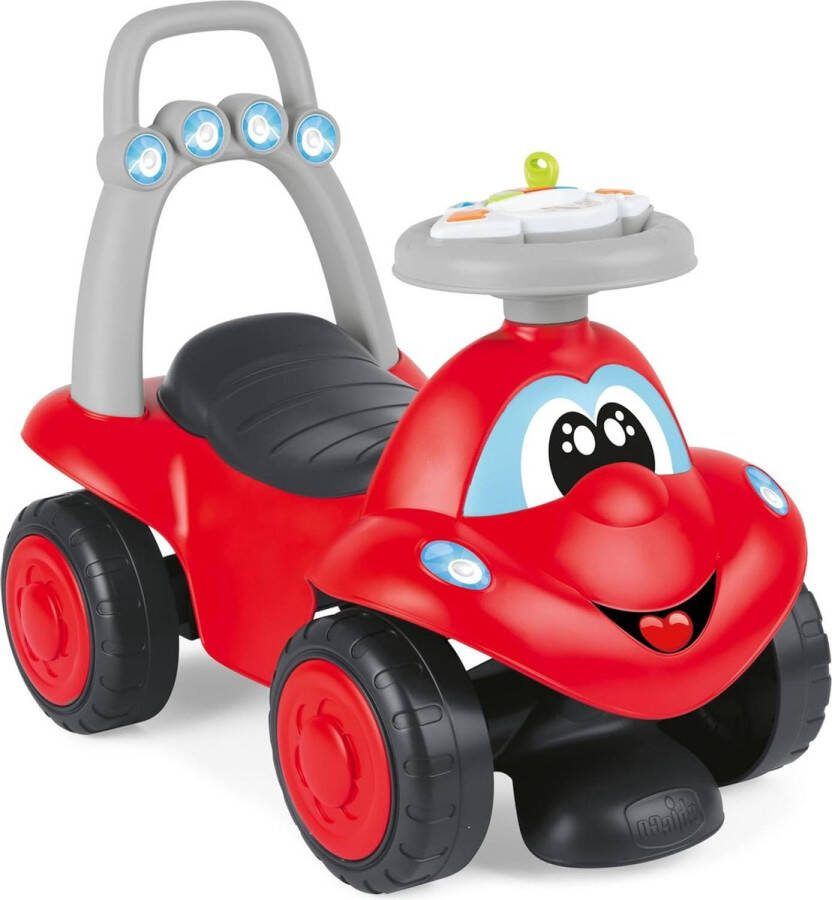 Loopwagen baby Billy Walk&Ride Eco+ 2in1 Lopen en Rijden Montage Ergonomische Beugel Wielen Geluiden en Rijverlichting Gerecycled Plastic Kinderen 12-36 Maanden loopwagen baby