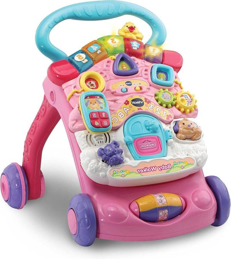 Loopwagen baby Roze voor Jongens en Meisjes Van 9 tot 36 maanden Nederlands Gesproken loopwagen baby