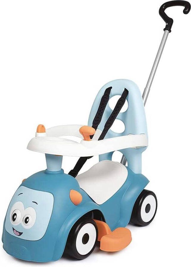 Loopwagen Maestro Balade Blauw loopauto met 3 gebruiksfuncties schuifwielen loophulp glijgereedschap kinderen 6 maanden Loopwagen