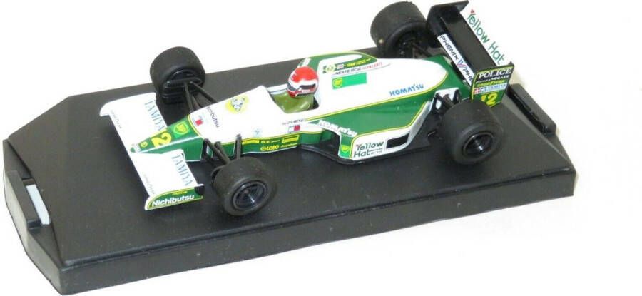 Lotus Judd 102B Johnny Herbert (Wit) (10 cm) 1 43 Onyx Modelauto Schaalmodel Model auto Miniatuurautos Miniatuur auto Max Verstappen Race auto wagen