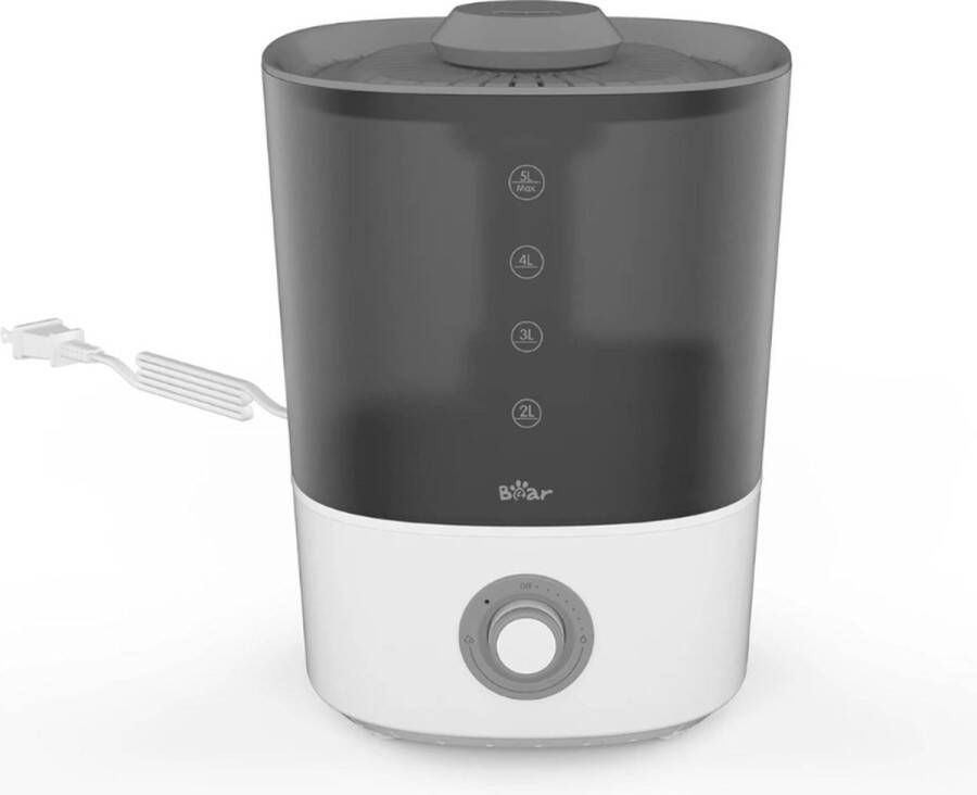 Luchtbevochtiger 5 Liter Stille Top Fill Bevochtiger Voor Planten En Baby's 35 Uur Gebruiksduur Met Automatische Uitschakeling
