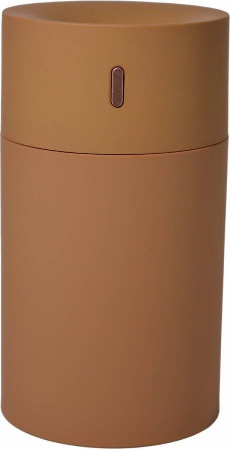 Luchtbevochtiger Humidifier-USB-Luchtbevochtiger Nachtelijke Sfeerverlichting Stille Spray Bruin Rood Design