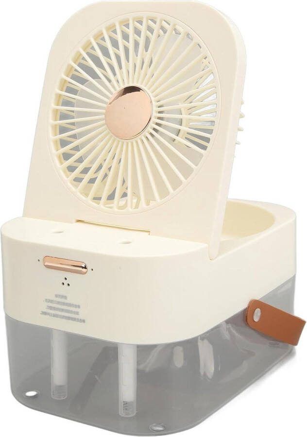 Luchtbevochtiger met afstandsbediening 25 liter watertank dubbele spuitpoort 3 snelheden stille koeling bureau ventilator kleine 3-in-1 luchtbevochtigers