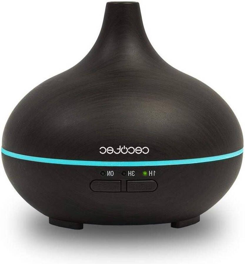 Luchtbevochtiger met aromadiffuser Pure Aroma 150 Yin 7 W Reservoir tot 1500 ml 7 led-kleuren Geschikt voor ruimtes tot 10 m2