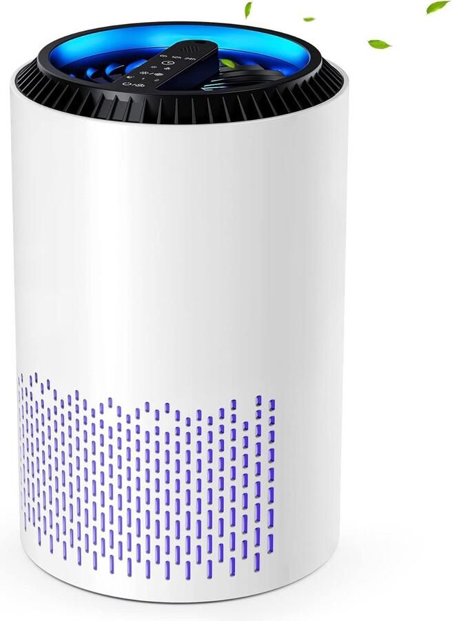 ‎Conopu Luchtreiniger Aroma Diffuser HEPA-filter getest op fijnstof huisstofmijt hooikoorts en allergie verwijdert 99 97% bacterien timer functie