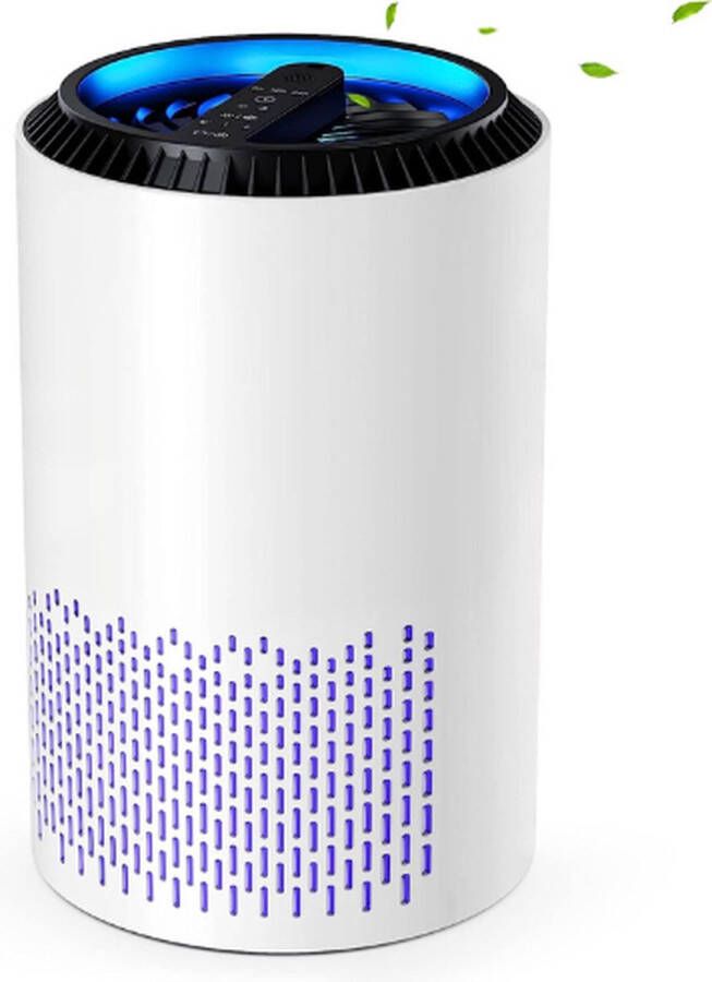 Luchtreiniger Air Purifier Met HEPA Filter 22W 3 Standen Wit Verwijdert 99 97%