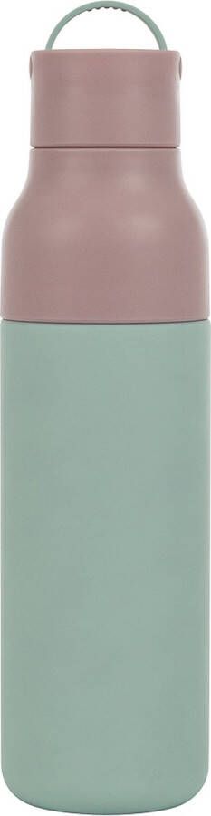 Lund London Active 500ml Thermosfles Drinkfles Mint Roze
