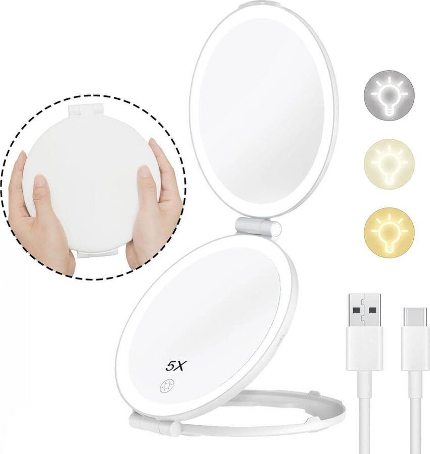 Luxe make up spiegel make up mirror