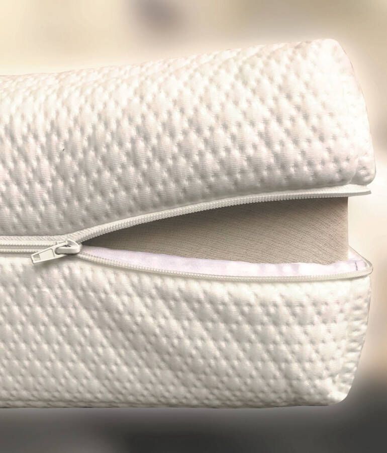 Luxe Matrashoes met Rits 130x190 16-18cm kern