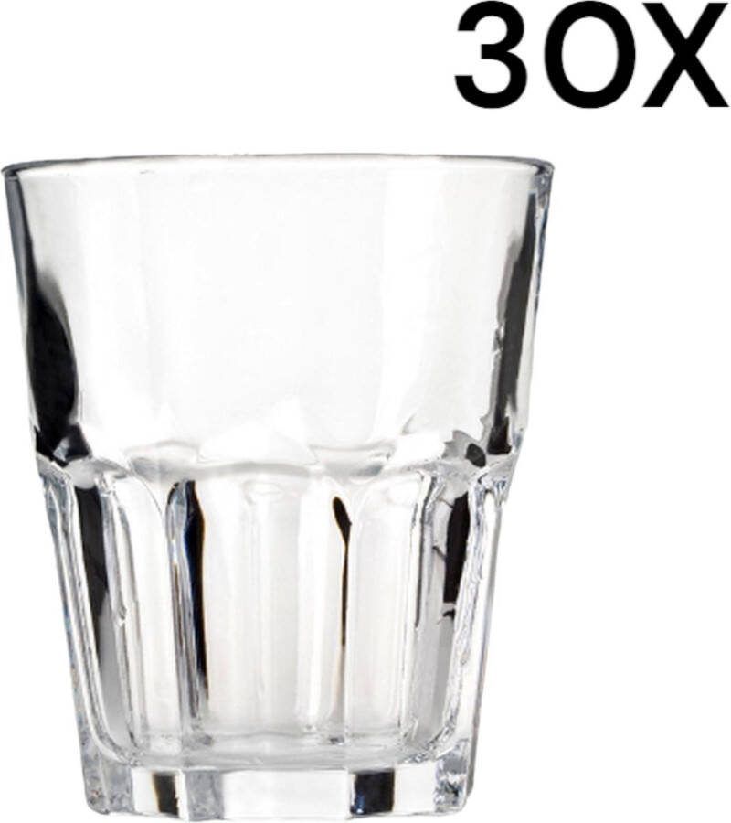 Luxe Shotglazen set 30 Stuks 40ml Glas Hoogwaardige Kwaliteit Shotglas