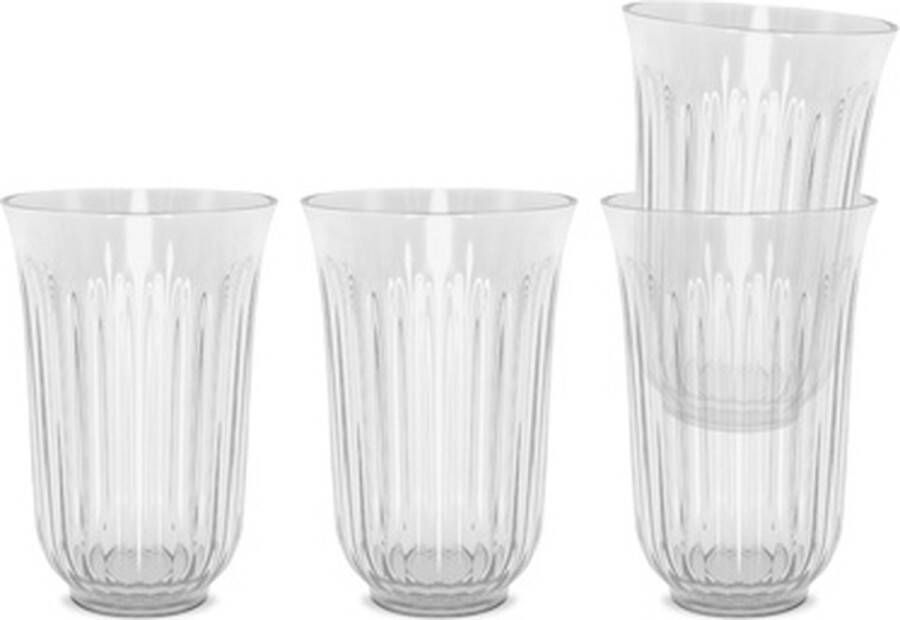 Lyngby Koffieglas 42cl Set van 4