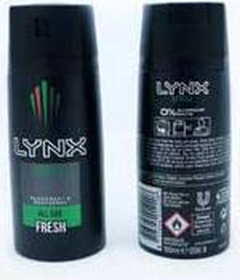 Lynx Africa 3 Packs Bodyspray 150ml