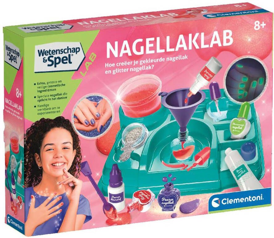 Maak je eigen nagellak Nail Lab Laboratorium wetenschap en spel wetenschappelijk speelgoed DIY nagellak maken nagellak maken meisjes speelgoed