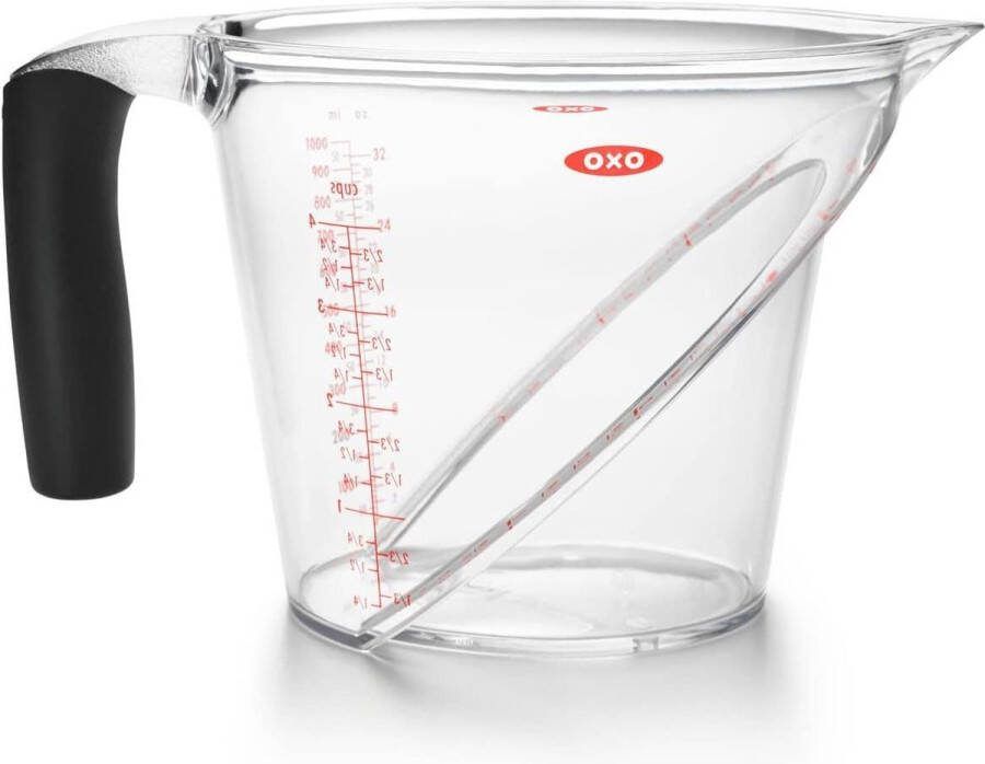 Maatbeker 1 liter OXO Good Grips Beveled Measuring Cup EU Version- Thuiskeuken Gadget Maatbeker 1 liter