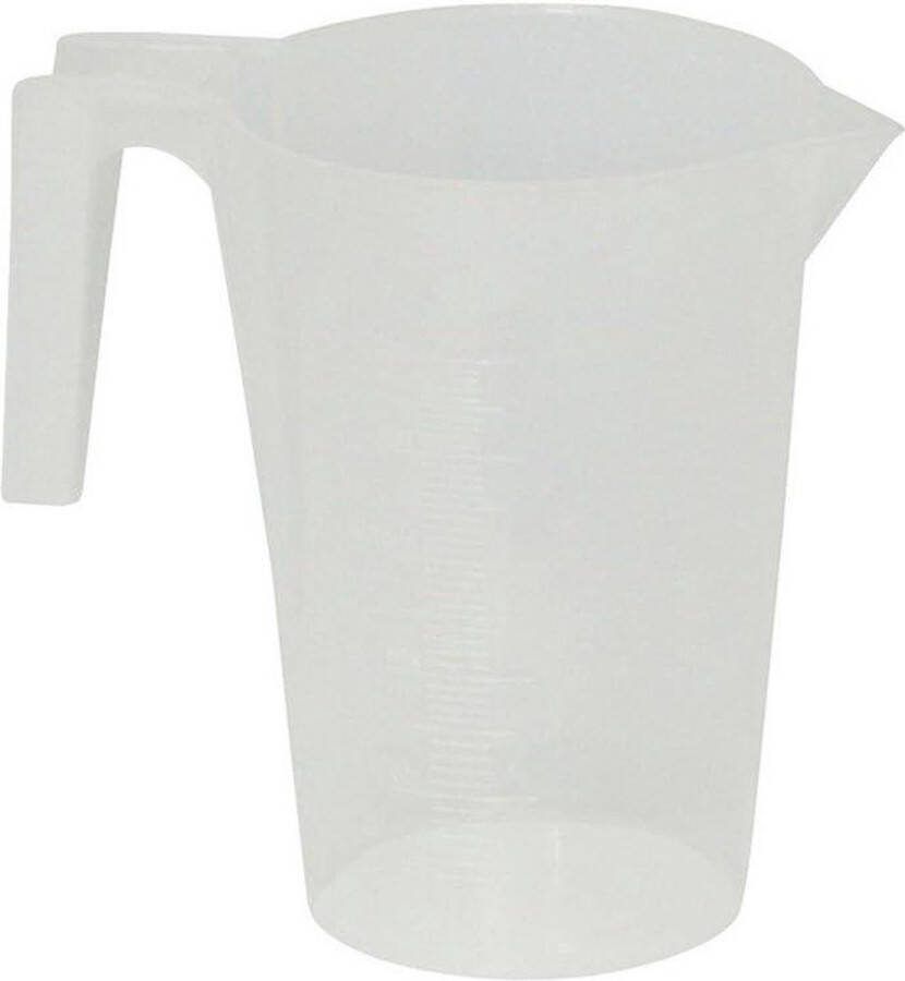 Maatbeker 1 liter Silverline Measuring Jug 1 liter Wit Maatbeker 1 liter