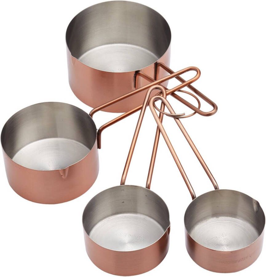 Maatbeker – Maatbeker set Meetlepels Maatcups – Measuring Cups – voor bakken en koken