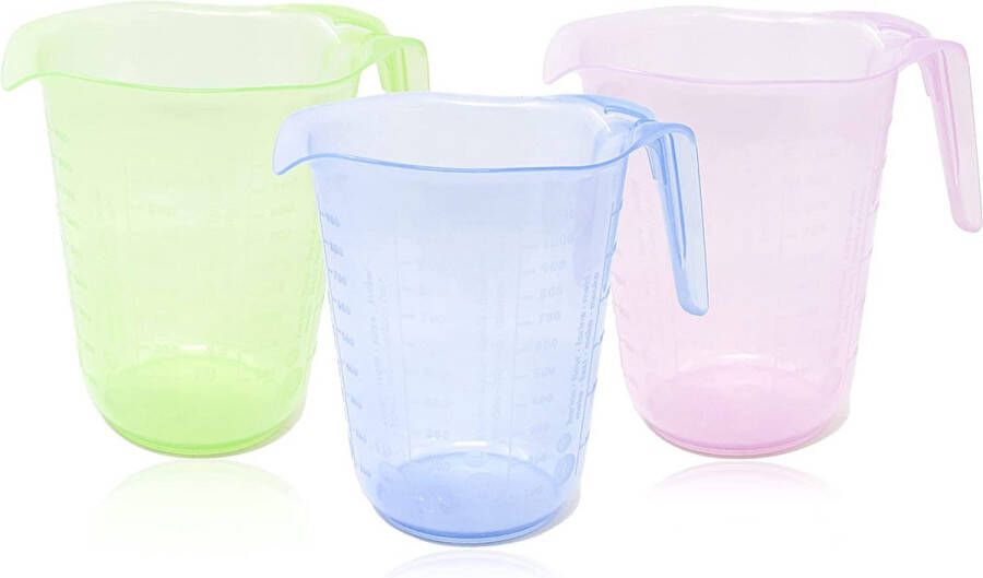 Maatbeker – Maatbeker set Meetlepels Maatcups – Measuring Cups – voor bakken en koken