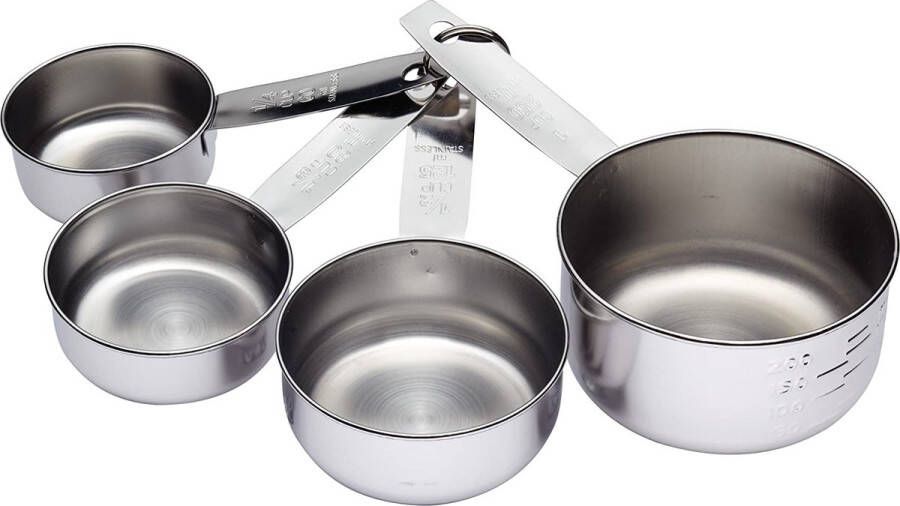 Maatbeker – Maatbeker set Meetlepels Maatcups – Measuring Cups – voor bakken en koken