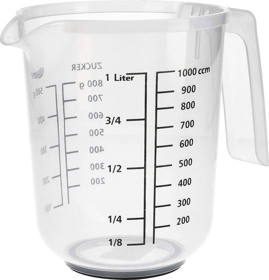 Maatbeker – Maatbeker set Meetlepels Maatcups – Measuring Cups – voor bakken en koken